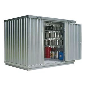 Container aus galvanisiertem Stahl