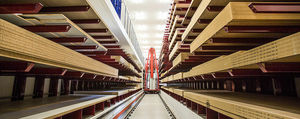 Halbautomatisches Lagersystem / für Lagerhallen