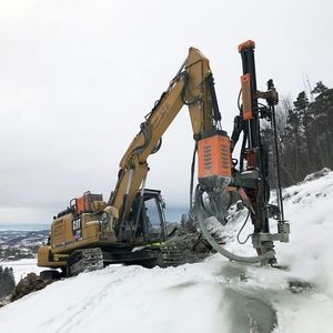 Bohraufsatz für Bagger 1