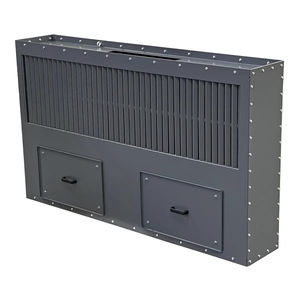 Filterwand zur Staubbindung