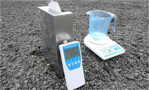 Feuchtigkeitsmessgerät für Festmaterialien