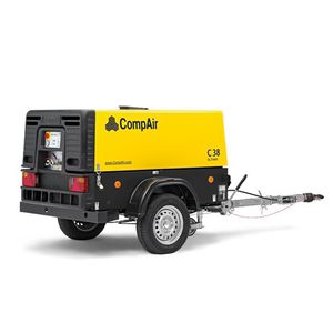 Luftkompressor / mobil / dieselbetrieben / Schrauben