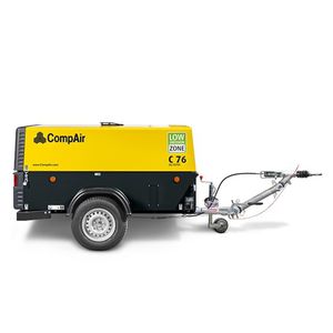 Luftkompressor / mobil / dieselbetrieben / Schrauben