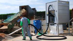 Rückgewinnungssystem für Schleifmittel