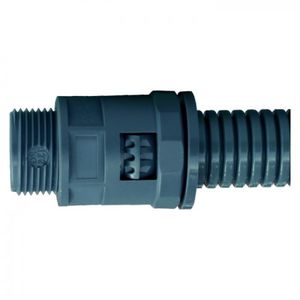 Schraubanschluss / gerade / hydraulisch / Kunststoff