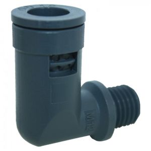 Schraubanschluss / Winkel / hydraulisch / Kunststoff