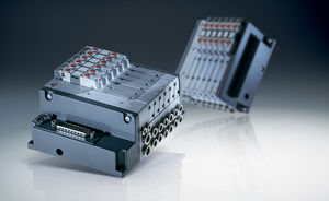 Schieber-Ventilinsel / mit elektrischer Bedienung / 3/2-Wege / 5/2-Wege