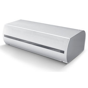 heiß-Luftschleier / horizontal / mit Elektroheizung