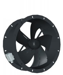 Axialventilator / Luftumwälz / Direktantrieb / kanalisierbar