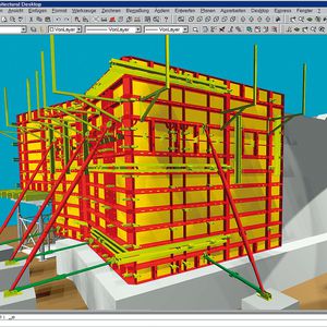 Schalungsplanungs-Software unter Autocad