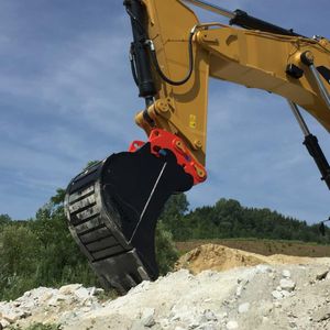 Schnellwechselsystem für Hydraulikbagger