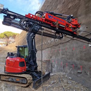 Bohraufsatz für Bagger