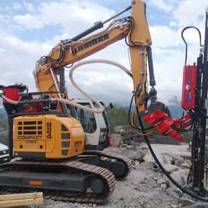 Bohraufsatz für Bagger