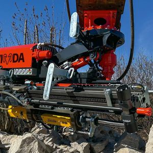 Bohraufsatz für Bagger