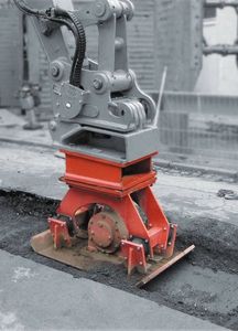 Rüttelplatte für Bagger