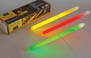Notbeleuchtung / Chemilumineszenz / Rohr / wasserdicht