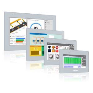 HMI mit resisitivem Touchscreen