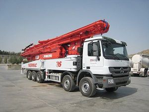 Autobetonpumpe für Baustelle 1