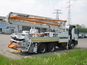 Autobetonpumpe für Baustelle 1