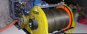Winde mit Verbrennungsmotor / Schlitten