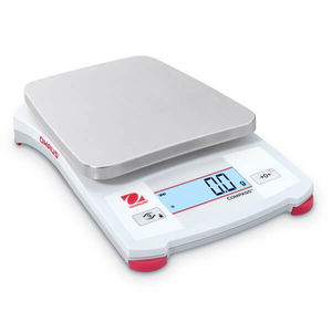 tragbare Waage / Benchtop / mit LCD-Display / Edelstahlplatte
