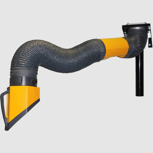 festinstallierter Absaugarm 1