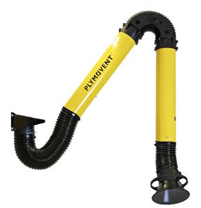 festinstallierter Absaugarm 1