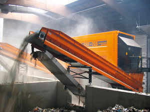 Recycling-Siebmaschine