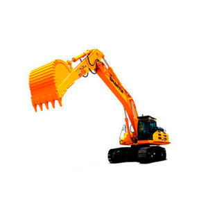 großformatiger Bagger 1