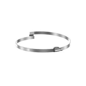 Schlauchschelle aus galvanisiertem Stahl