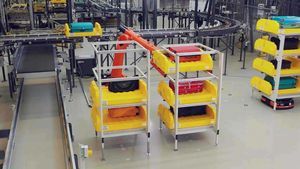 kompaktes automatisches Lagersystem 1