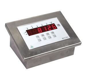 LED-Display-Wägeindikator/Transmitter / einbaufähig / IP67 / wasserdicht