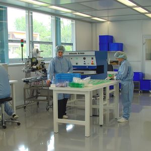 Reinraum für Medizingeräte