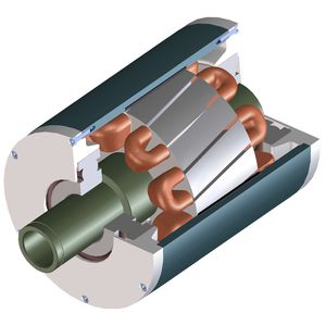dreiphasige Lichtmaschine