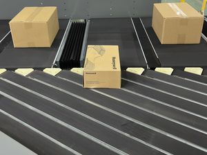 Sortieranlage mit Querteppich 1