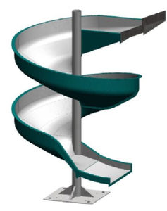 Spiral-Gleitbahn 1
