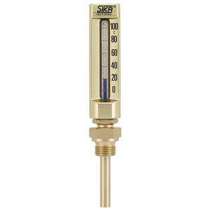 Flüssigkeitsausdehnungsthermometer / mit direkter Anzeige / Eintauchfühler / mit direkter Anzeige