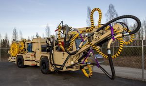 Betonspritzmaschine