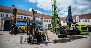 Bohrgerät für Verbindungsverankerung