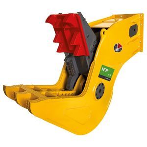Hydraulische Abbruchzange / für Beton 1