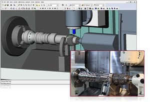 CAM-Software / für Bearbeitungszentren mehrfachen Funktionen / 3D