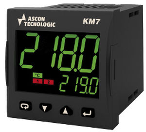 LED-Doppelanzeige-Temperaturcontroller / programmierbar / IP65