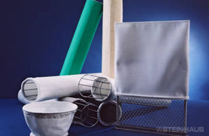 Faser-Filterelement / Staub / Luft / Gestricktes Metallgitter