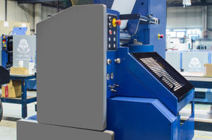 Walzmaschine für Kunststoff-Folien