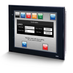 HMI mit resisitivem Touchscreen