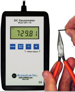 tragbarer Gaussmeter