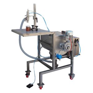 halbautomatische Abfüllanlage