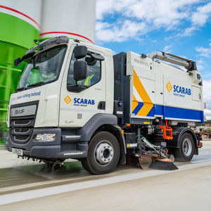LKW-montierte mechanische Kehrmaschine