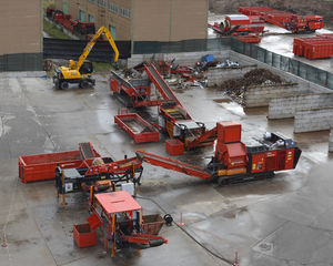 Metallrecyclinganlage