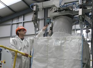 automatische Big-Bag-Befüllstation